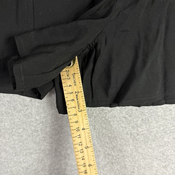 Madewell pull on cargo shorts womens large black lightweight - Picture 5 of 7